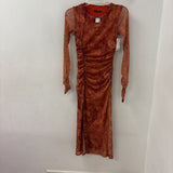 SISLEY WOMEN'S DRESS pumpkin spice XS