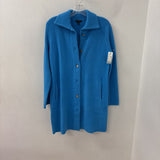 TALBOTS WOMEN'S CARDIGAN blue SP