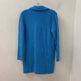 TALBOTS WOMEN'S CARDIGAN blue SP