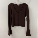 MADEWELL WOMEN'S SWEATER brown XL