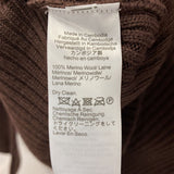 MADEWELL WOMEN'S SWEATER brown XL