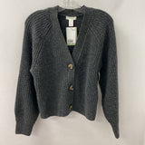 H&M WOMEN'S CARDIGAN grey S