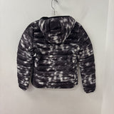 TNA WOMEN'S COAT black white mix M