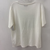 MONARI WOMEN'S T-SHIRT white black bling 12/42
