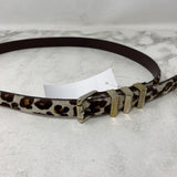 The Kooples WOMEN'S BELT animal print M