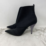 CASADEI WOMEN'S BOOTS black silver 39