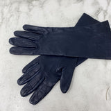 HOLT RENFREW WOMEN'S GLOVES/MITTS navy 6.5