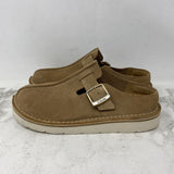 CLARKS WOMEN'S FLATS beige 8.5