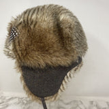 Nobis WOMEN'S HAT brown grey