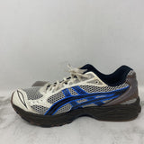 ASICS WOMEN'S SNEAKERS white blue brown 40.5
