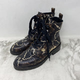 ALL SAINTS WOMEN'S BOOTS reptile print 39