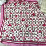 COACH WOMEN'S SCARF/SHAWL pink ivory