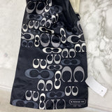 COACH WOMEN'S SCARF/SHAWL black grey ivory