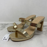 CHINESE LAUNDRY WOMEN'S HEELS gold 7