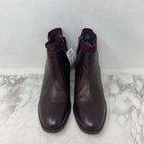 JOHNSTON & MURPHY WOMEN'S BOOTS plum 8.5