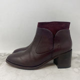 JOHNSTON & MURPHY WOMEN'S BOOTS plum 8.5