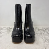 CIRCUS by SAM EDELMAN WOMEN'S RAIN BOOTS glossy crinkle 7