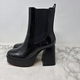 CIRCUS by SAM EDELMAN WOMEN'S RAIN BOOTS glossy crinkle 7