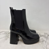CIRCUS by SAM EDELMAN WOMEN'S RAIN BOOTS glossy crinkle 7