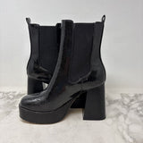 CIRCUS by SAM EDELMAN WOMEN'S RAIN BOOTS glossy crinkle 7