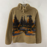 STIHL WOMEN'S TOP beige blue brown XS