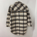 oak & ivy WOMEN'S COAT white brown S