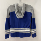 NHL WOMEN'S TOP blue grey XS (youth 10-12)