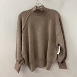 ZARA WOMEN'S SWEATER beige blush S