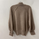 ZARA WOMEN'S SWEATER beige blush S