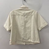 LEVI WOMEN'S BLOUSE/SHIRT cream M
