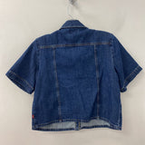 LEVI WOMEN'S BLOUSE/SHIRT blue M