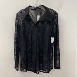 RW&CO WOMEN'S BLOUSE/SHIRT black L
