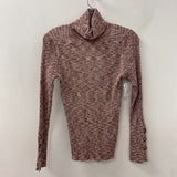 by Anthropologie WOMEN'S SWEATER pink green M