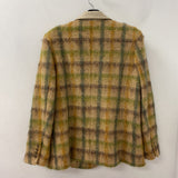 ELLIE MAE WOMEN'S BLAZER/JACKET beige green mustard 12