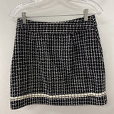 OAK + FORT WOMEN'S SKIRT black white 4
