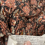 ZARA WOMEN'S BLOUSE/SHIRT rose black mint S