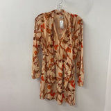 LITTLE MOON WOMEN'S DRESS peach orange S