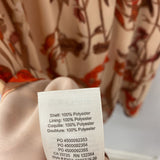 LITTLE MOON WOMEN'S DRESS peach orange S