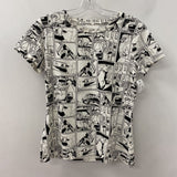 TWIK WOMEN'S T-SHIRT black white L