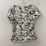 TWIK WOMEN'S T-SHIRT black white L