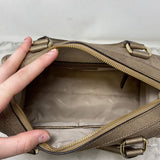 CALVIN KLEIN WOMEN'S BAG dark gold