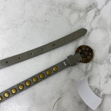 COACH WOMEN'S BELT olive bronze S