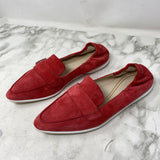 COLE HAAN WOMEN'S FLATS red 8.5