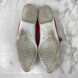 COLE HAAN WOMEN'S FLATS red 8.5