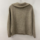 ABERCROMBIE & FITCH WOMEN'S SWEATER beige M