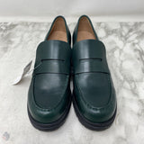 COLE HAAN WOMEN'S FLATS hunter green 7.5