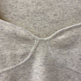 WILFRED WOMEN'S SWEATER cream grey XS