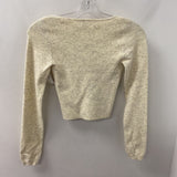 WILFRED WOMEN'S SWEATER cream grey XS