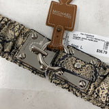 MICHAEL/Michael Kors WOMEN'S BELT reptile print L