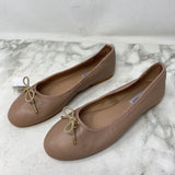 STEVE MADDEN WOMEN'S FLATS beige 7.5